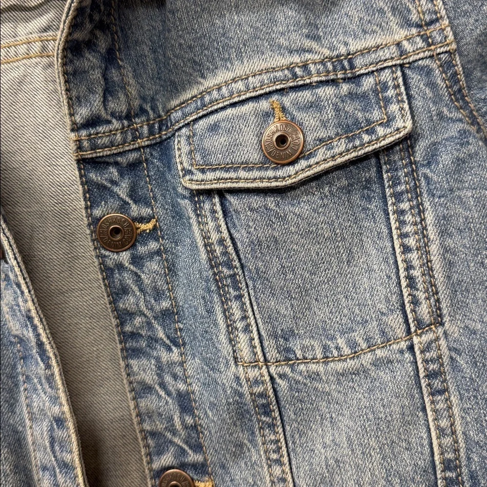 OshKosh B'gosh Classic Blue Denim Jean Jacket size 12